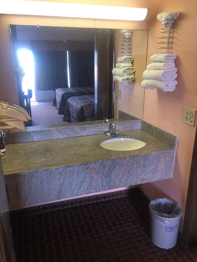 Bathroom 3, Regency Inn, Canadian