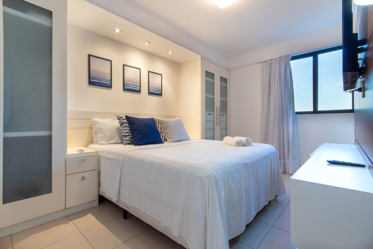 Bedroom 3, Apart no Maximum em Ponta N - Carpediem, Natal