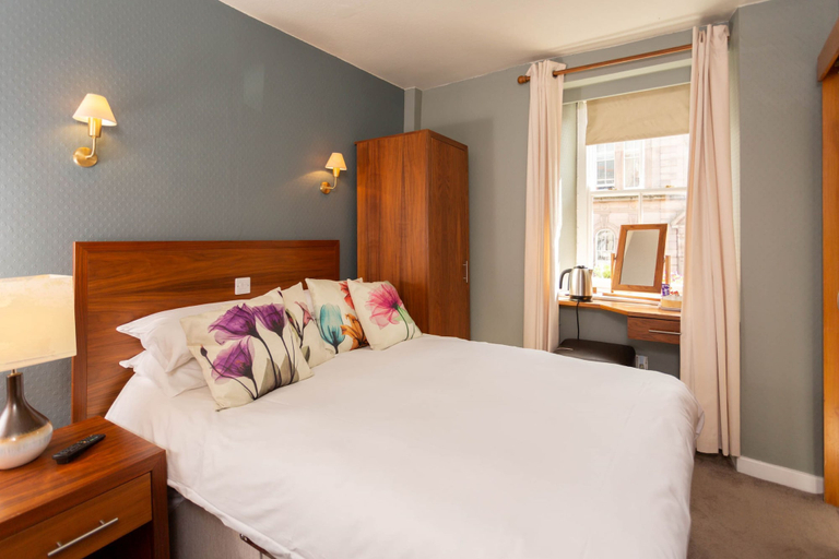 Bedroom 3, The Queens Head Hotel Self Check In, Northumberland