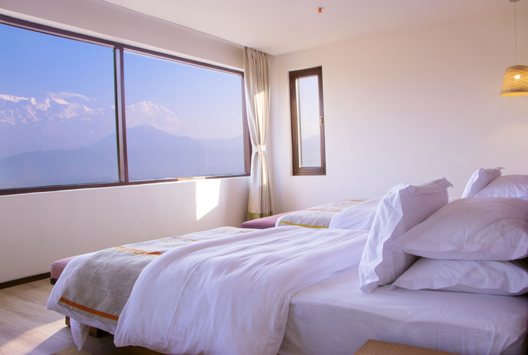 Bedroom 2, Hotel Annapurna View Sarangkot, Gandaki