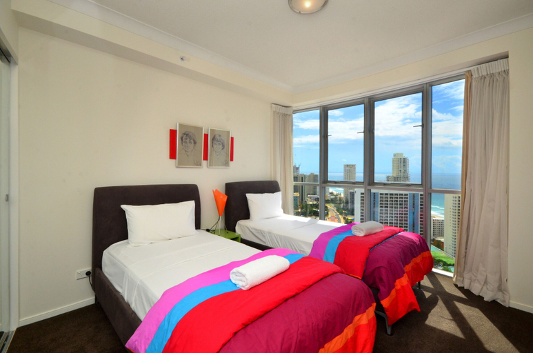 Bedroom 3, Chevron Renaissance - HR Surfers Paradise, Gold Coast
