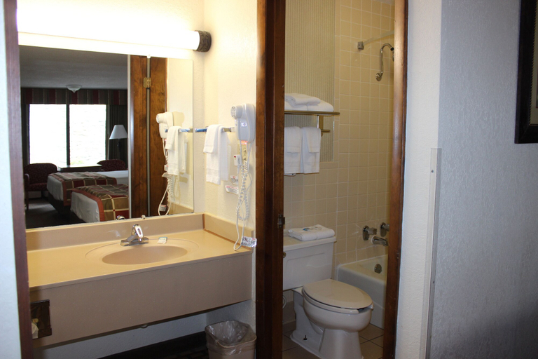Bathroom 4, Great Smokies Inn Cherokee, Swain