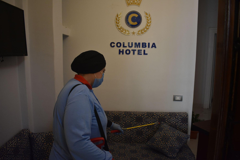 Public Area, Columbia Hotel, Qasr an-Nil