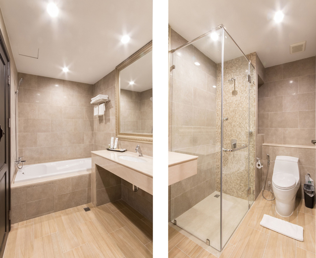 Bathroom 5, SN Plus Hotel - SHA Plus, Pattaya