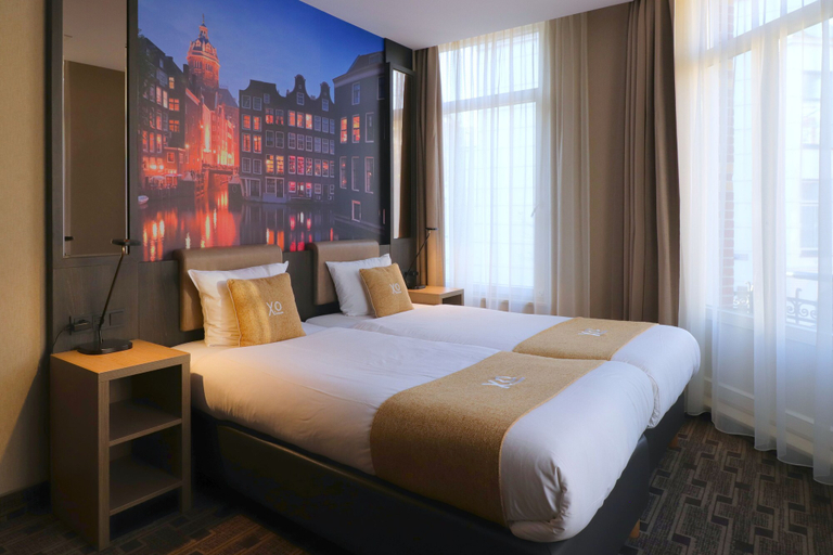Bedroom 3, XO Hotel Inner, Amsterdam