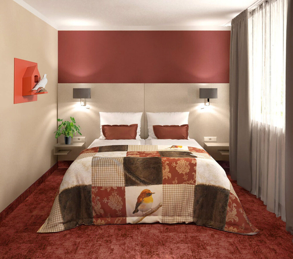 Bedroom 2, Hotel & Tafernwirtschaft zum Fischer, Dachau