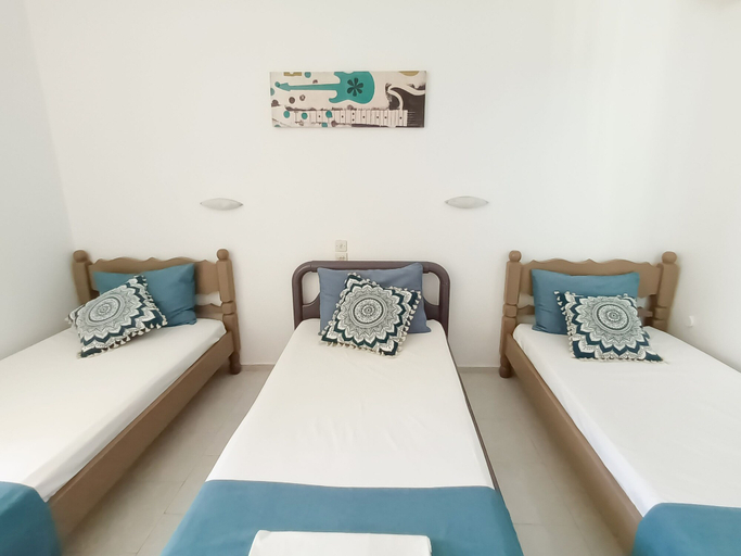 Bedroom 3, Lecini Studios, Ionian Islands