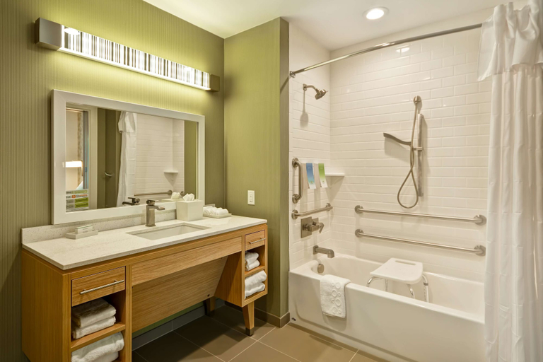 Bathroom 3, Home2 Suites by Hilton Dallas Downtown at Baylor Scott & White, Dallas