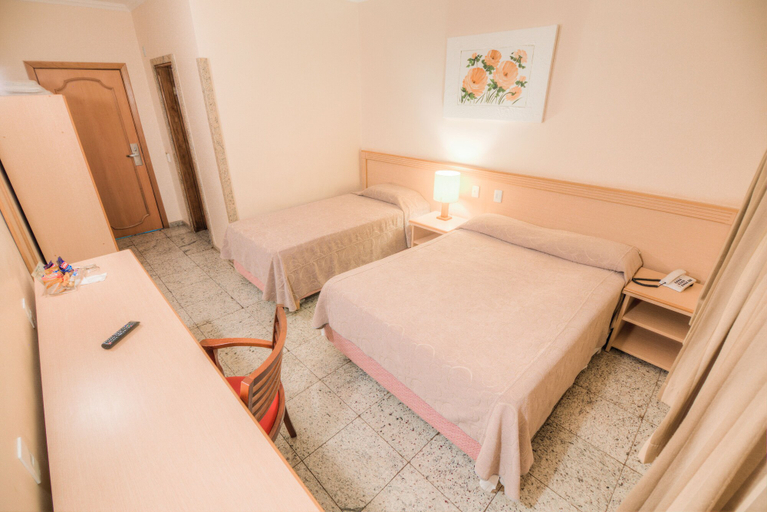 Bedroom 3, Hotel Golden Park Uberaba by Nacional Inn, Uberaba