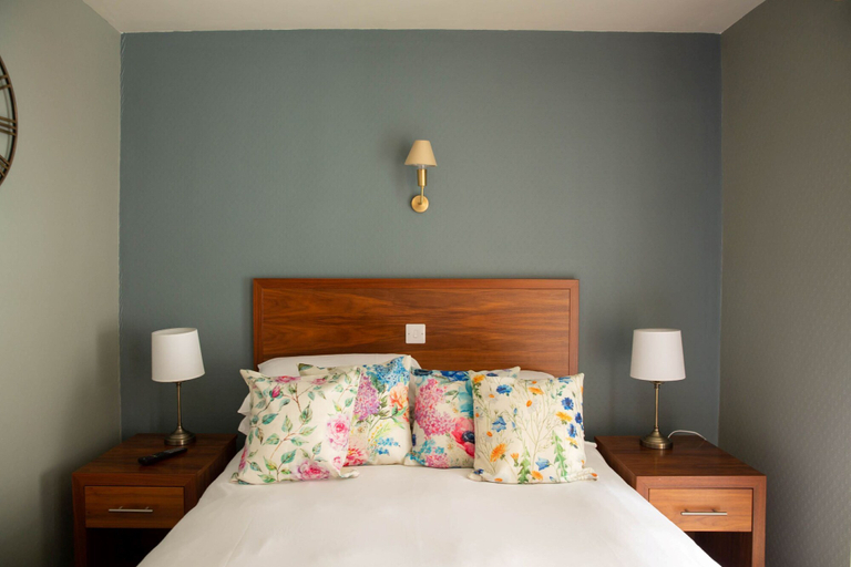 Bedroom 3, The Queens Head Hotel Self Check In, Northumberland