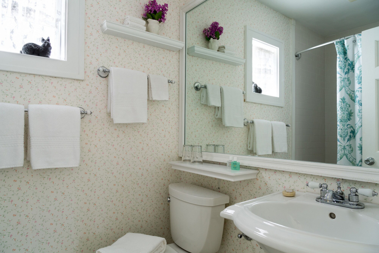 Bathroom 4, The Four Chimneys Inn, Bennington