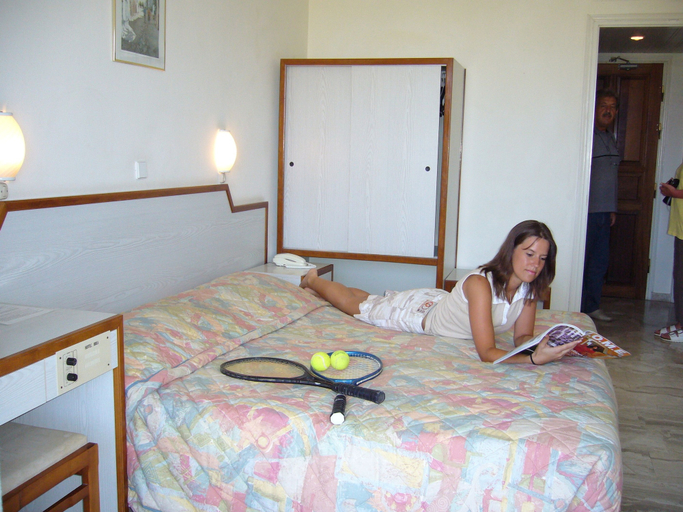 Bedroom 3, Nina Beach Hotel, South Aegean