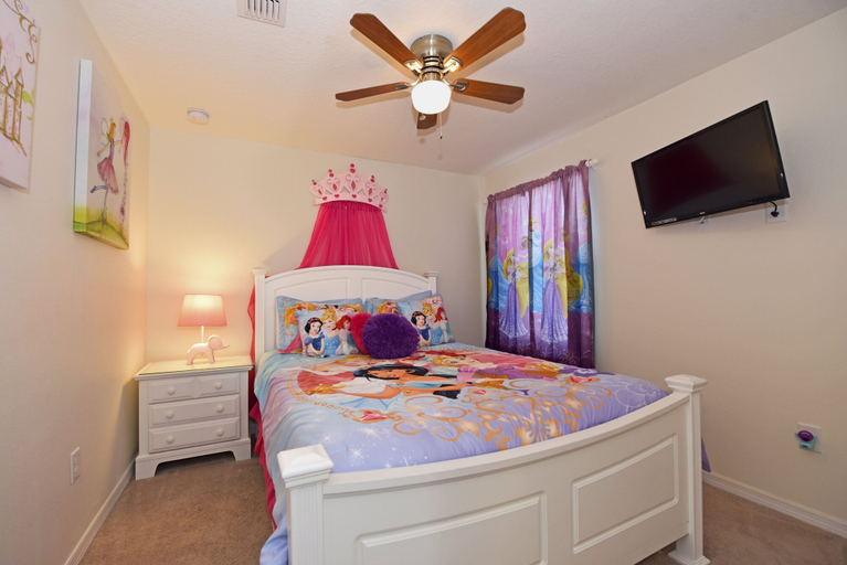 Bedroom 3, Watersong Resort - 6 bed - Private Pool - IHR 3104, Polk