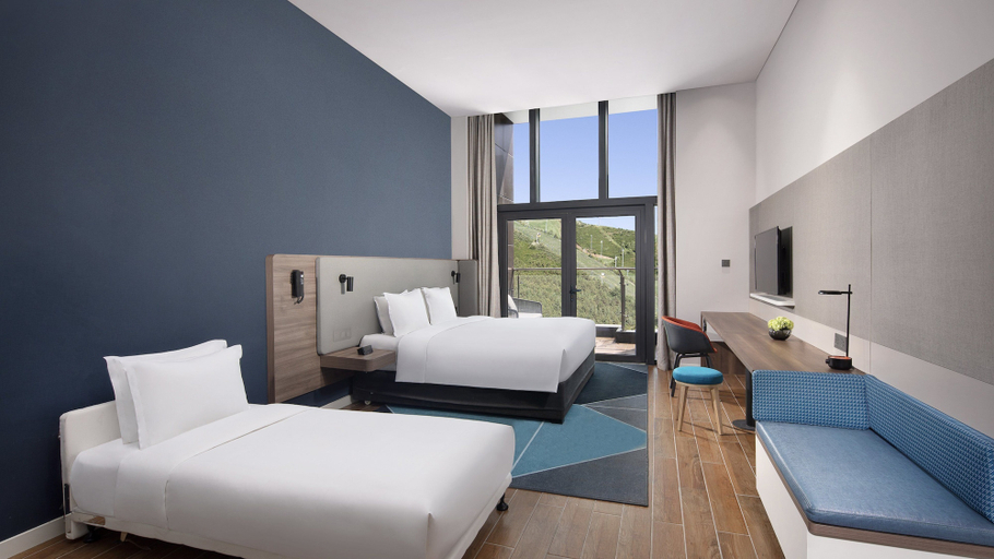 Bedroom 2, Holiday Inn Express CHONGLI, Zhangjiakou