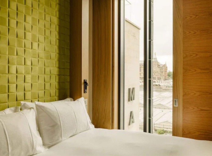 Bedroom 2, Market Street Hotel, Edinburgh