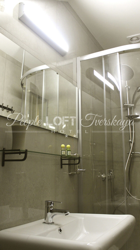 Bathroom 3, People LOFT Tverskaya Hotel, Northern