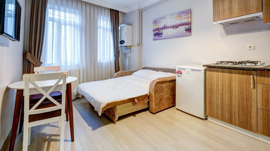 Bedroom 3, Seven Roses Apart Hotel, Fatih