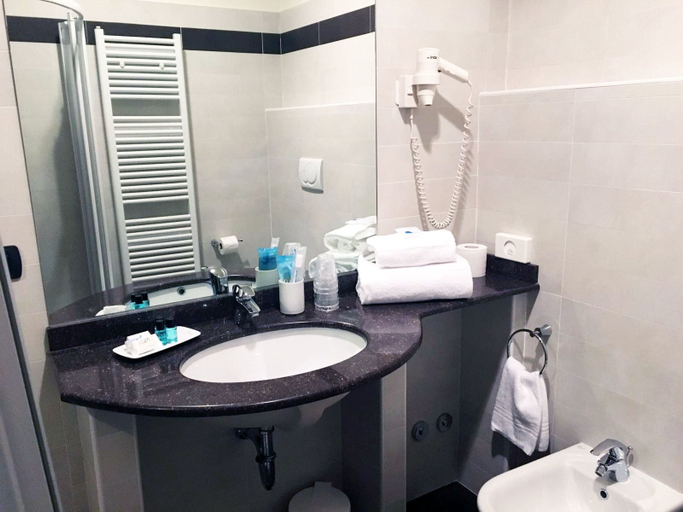 Bathroom, Hotel del Brembo, Bergamo