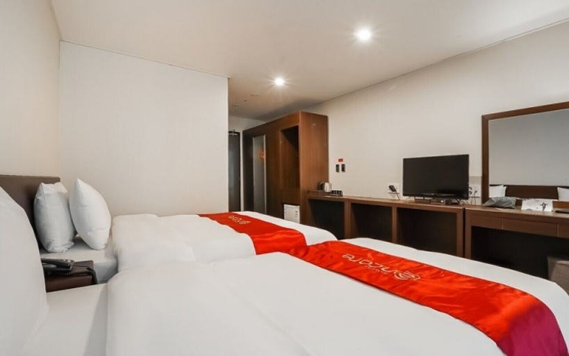 Bedroom 1, Ktree Pyeongtaek hotel, Pyeongtaek