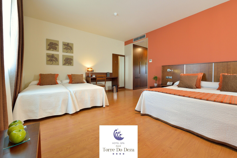 Bedroom 3, Hotel Spa Norat Torre Do Deza 4* Superior, Pontevedra