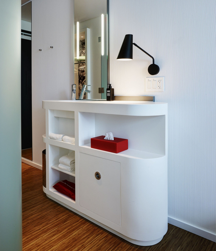 Bathroom 4, citizenM London Victoria Station, London