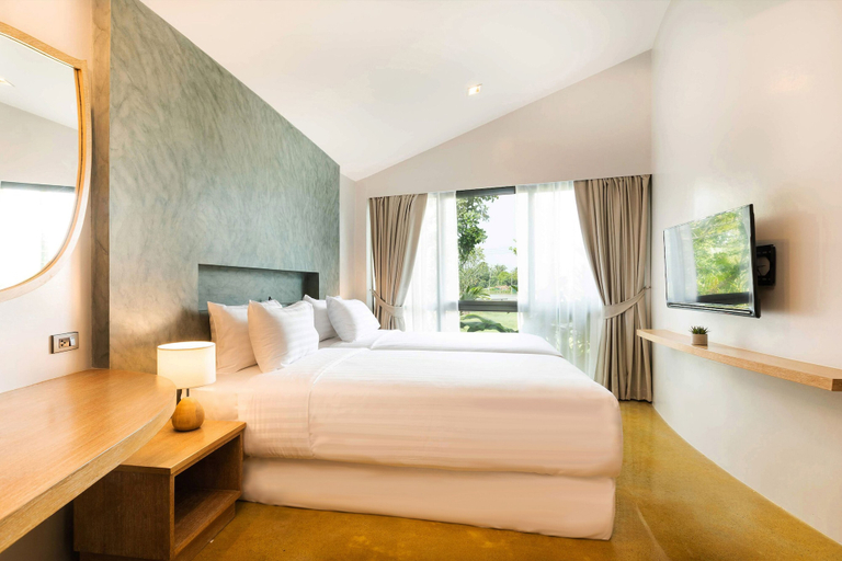 Bedroom 3, Na Tree Tara Riverside Resort Amphawa Damnoensaduak, Bang Khon Ti