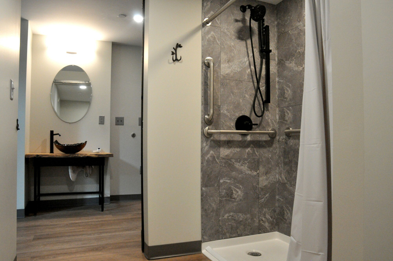 Bathroom 3, The Lodge at Hocking College, Athens