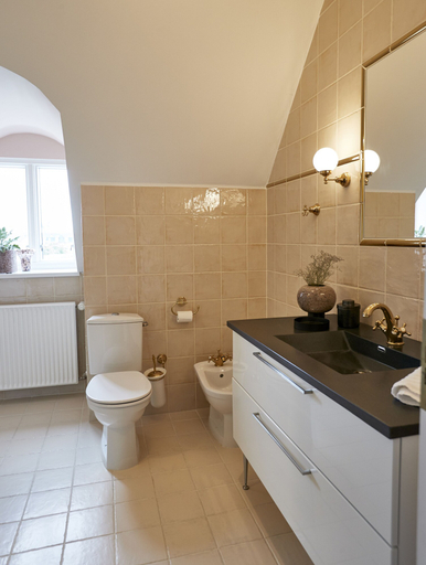Bathroom 5, Boutique Hotel Royal, Århus