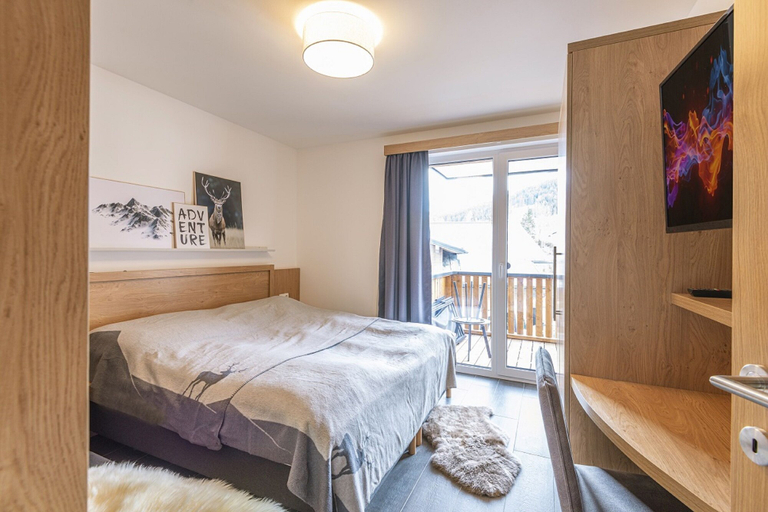 Bedroom 2, Chalet Dorf Wagrain Alpenleben, Sankt Johann im Pongau