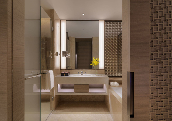 Bathroom, Zhejiang Marriott Hotel, Zhenjiang