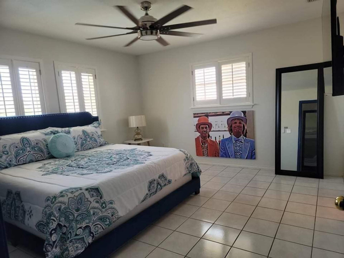 Bedroom 3, Hart's Pool House, Cameron