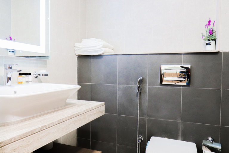 Bathroom amenities, Fully Furnished Studio in Azizi Aliyah, Dubai