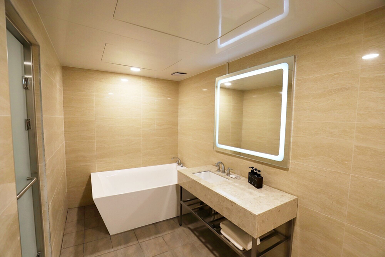 Bathroom 5, Dongducheon Hotel the Grey, Dongducheon