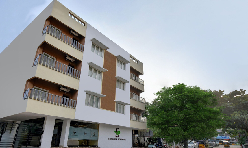 Exterior & Views 2, Treebo Samhaar Residency Thoraipakkam, Kancheepuram