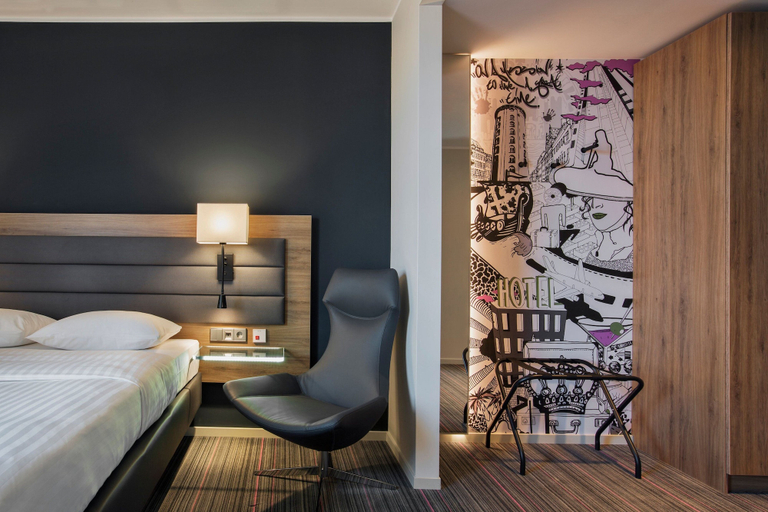 Bedroom 3, Moxy Copenhagen, Copenhagen