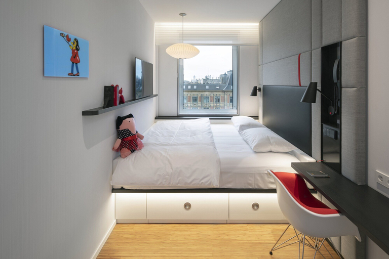 Bedroom 4, citizenM Copenhagen Radhuspladsen, Copenhagen