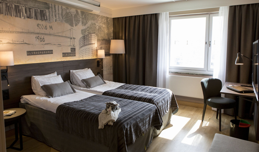Bedroom 4, Scandic Opalen, Göteborg