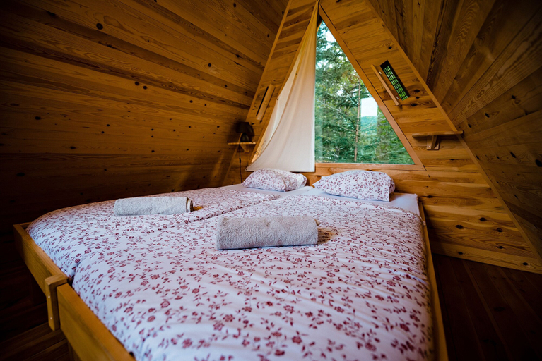 Bedroom, Glamping FOREST EDGE, Domžale