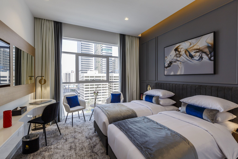 Bedroom 5, Rose Executive Hotel - DWTC, Dubai