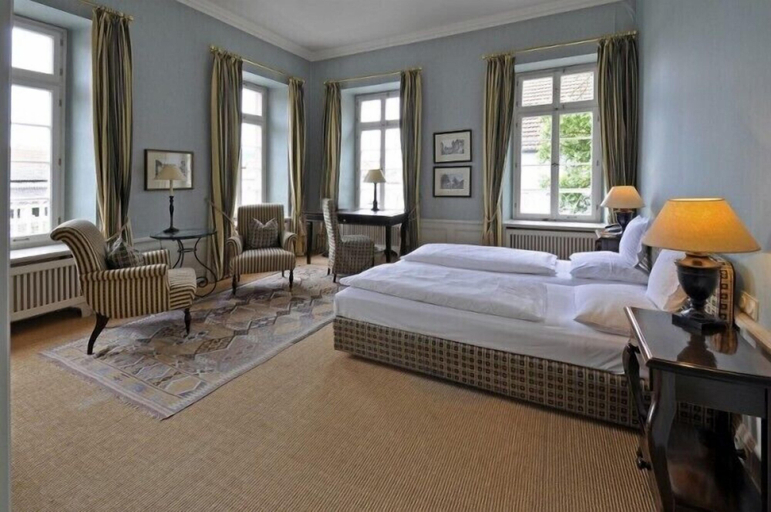 Bedroom 3, Hotel Herrenhaus von Löw, Wetteraukreis