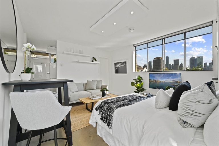 Bedroom 3, Modern Potts Point Studio, Sydney
