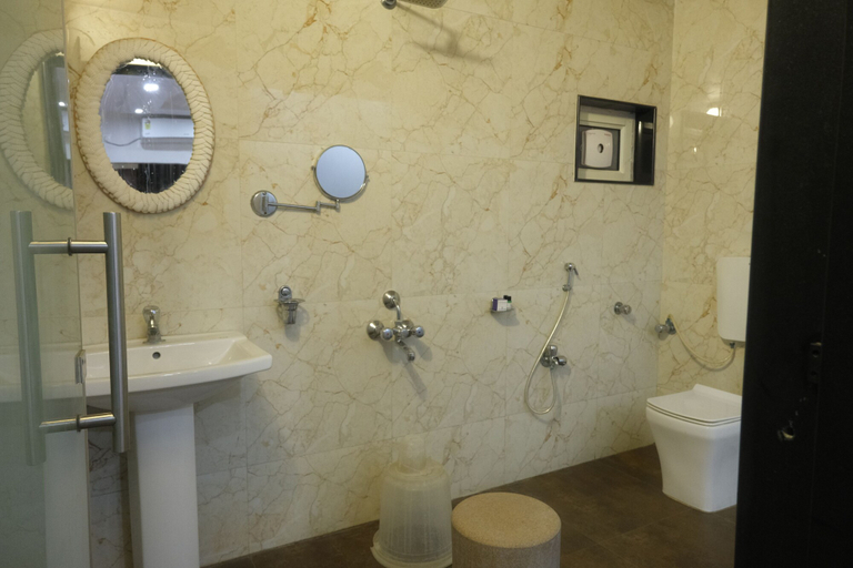 Bathroom 4, Hotel Centre Point, Kachchh