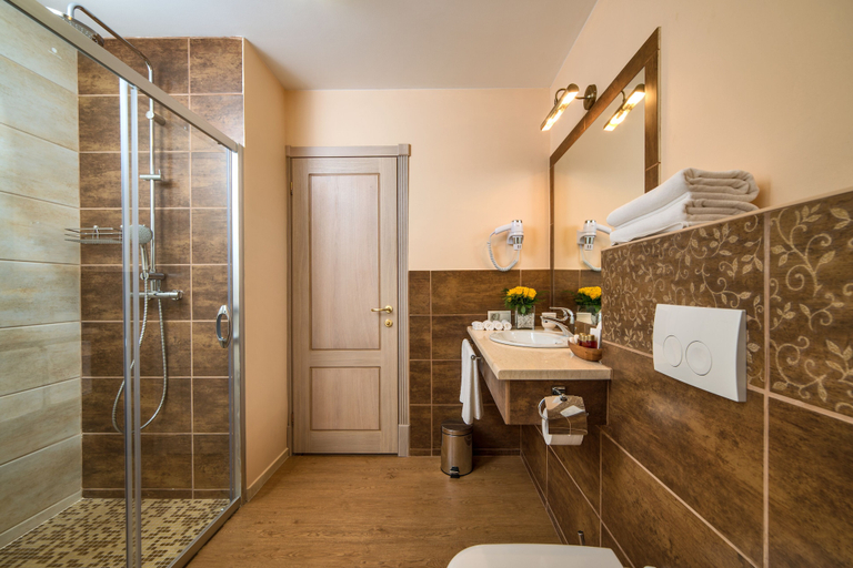 Bathroom 2, Boutique - Hotel Balzac, Sankt-Peterburg gorsovet