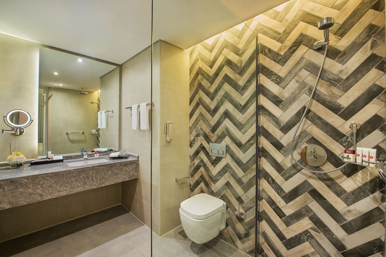 Bathroom 5, Wyndham Garden Ajman Corniche, Ajman
