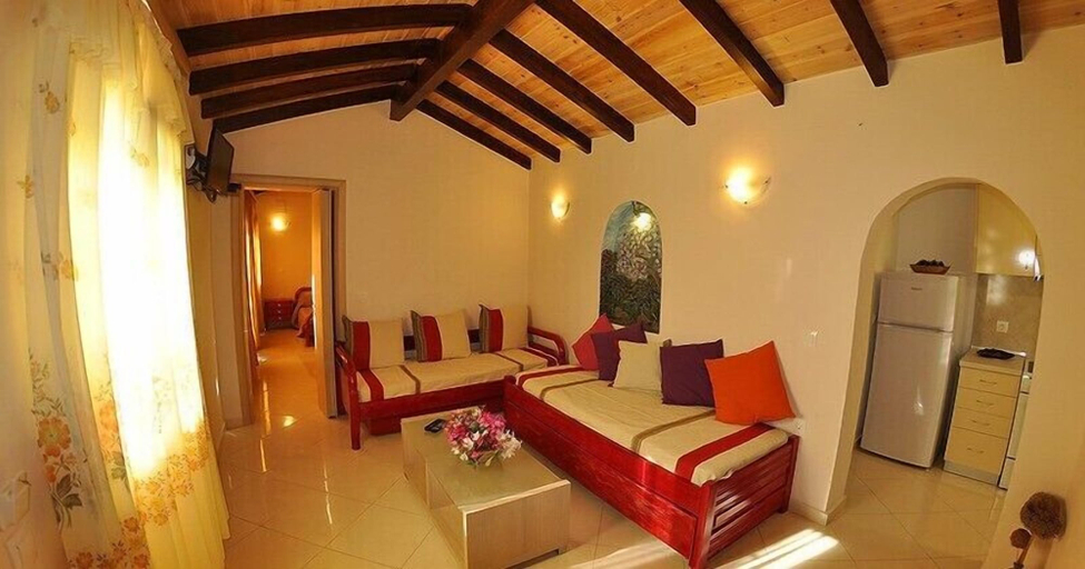 Bedroom 3, Elena's Seaside Holiday House, Ionian Islands