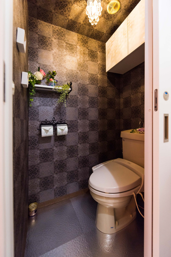 Bathroom 3, Papillon Paradis Higashi-Shinjuku, Shinjuku