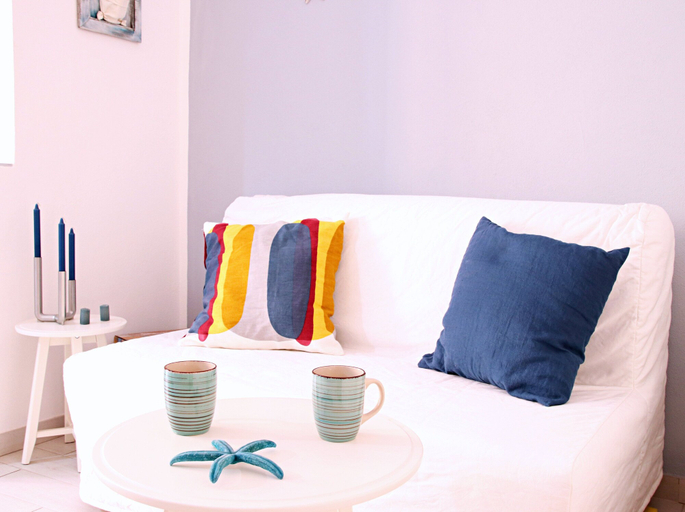 Living area 5, Blue Home, Agrigento