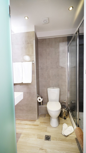 Bathroom 4, Olympus Thalassea Hotel, Central Macedonia