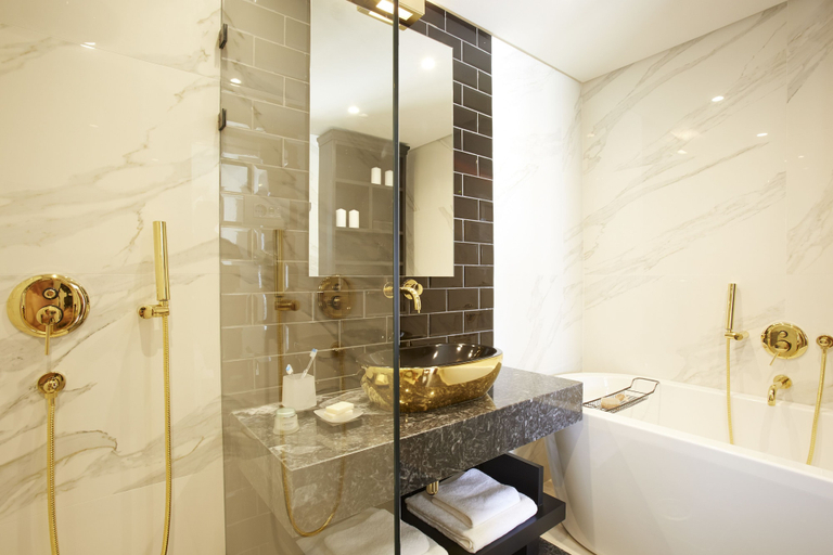 Bathroom 5, Domes of Elounda, Autograph Collection, Crete