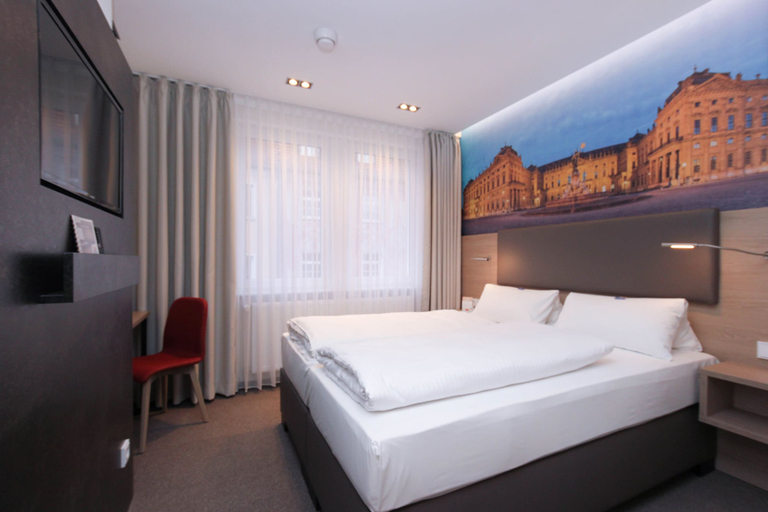 Bedroom 4, City Hotel Würzburg, Würzburg